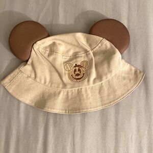 Neutral Mickey Pumpkin Bucket Hat